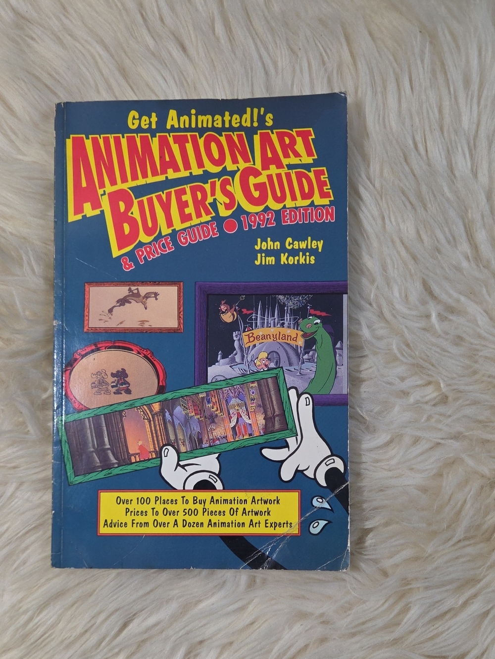 Vintage 1992 Animation Art Buyer's Guide Price Guide Cawley Korkis 1st Print